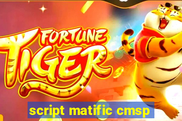 script matific cmsp